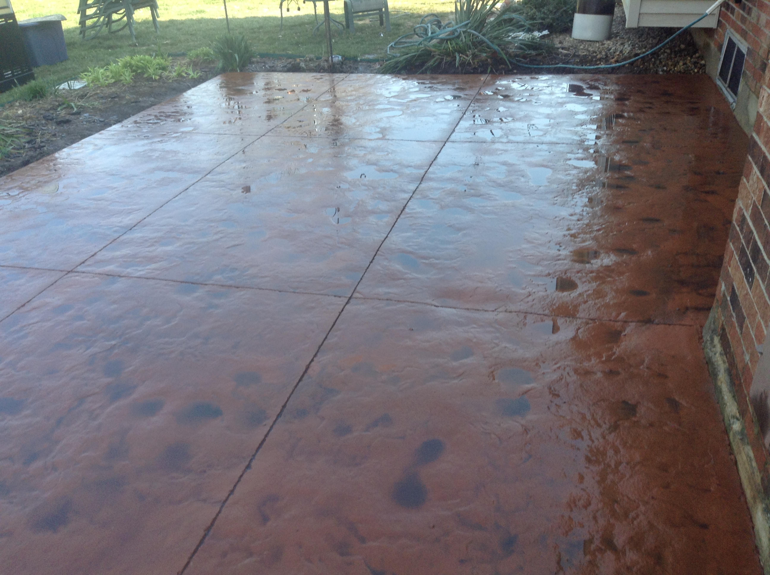 Stamped Patio