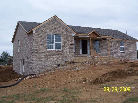 Home built by kessinger construction on walkout basement