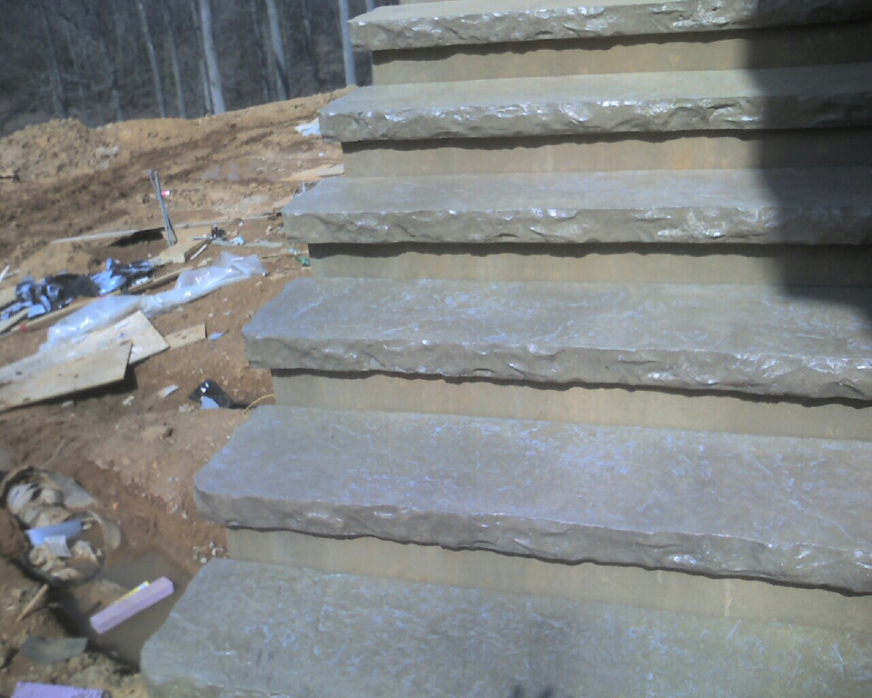 Steps with pads